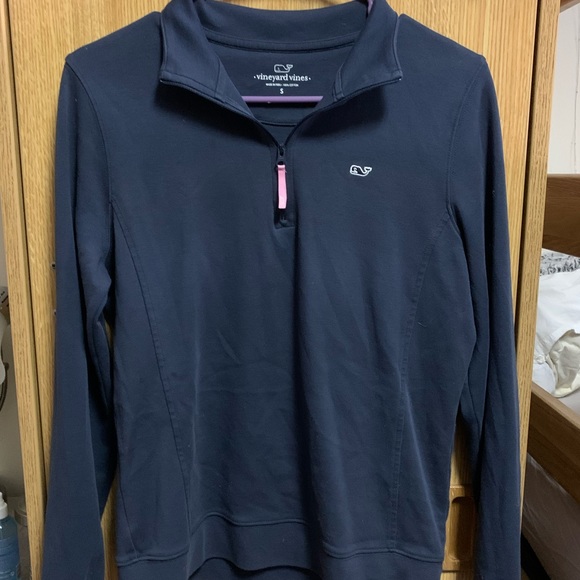 Cotton quarter zip pullover - Picture 1 of 1